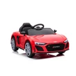 Kép 1/6 - elektromos kisauto audi r8 spyder mini piros
