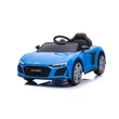 Kép 1/5 - elektromos kisautó audi r8 spyder mini kék