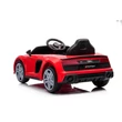 Kép 2/6 - elektromos kisauto audi r8 spyder mini piros