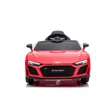 Kép 3/6 - elektromos kisauto audi r8 spyder mini piros