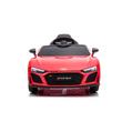 elektromos kisauto audi r8 spyder mini piros