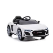 Kép 1/6 - elektromos kisautó audi r8 spyder mini fehér