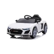 Kép 2/6 - elektromos kisautó audi r8 spyder mini fehér
