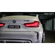 Kép 6/11 - BMW X6 M XXL elektromos 2 személyes kisautó gyerekeknek bőrüléssel, gumi kerékkel, távirányítóval, fehér színben