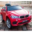 Kép 4/13 - BMW X6 M elektromos 12 Voltos kiautó gyerekeknek bőrüléssel, gumi kerékkel, távirányítóval