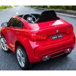 Kép 8/13 - BMW X6 M elektromos 12 Voltos kiautó gyerekeknek bőrüléssel, gumi kerékkel, távirányítóval