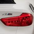 BMW X6 M elektromos 12 Voltos kisautó gyerekeknek fehér színben