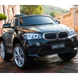 Kép 2/13 - BMW X6 M elektromos 12 Voltos kiautó gyerekeknek bőrüléssel, gumi kerékkel, távirányítóval