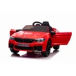 Kép 4/10 - BMW M5 elektromos 24 Voltos kisautó gyerekeknek bőrüléssel, gumi kerékkel, távirányítóval, piros színben
