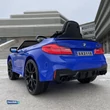 Kép 9/10 - BMW M5 elektromos 24 Voltos kisautó gyerekeknek bőrüléssel, gumi kerékkel, távirányítóval