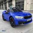 Kép 10/10 - BMW M5 elektromos 24 Voltos kisautó gyerekeknek bőrüléssel, gumi kerékkel, távirányítóval