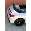 Kép 2/10 - BMW M5 elektromos 24 Voltos kisautó gyerekeknek bőrüléssel, gumi kerékkel, távirányítóval, metál ezüst színben