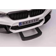 Kép 7/10 - BMW M5 elektromos 24 Voltos kisautó gyerekeknek bőrüléssel, gumi kerékkel, távirányítóval, metál ezüst színben
