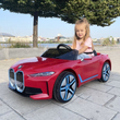 BMW I4 elektromos kisautó gyerekeknek nyitható ajtóval