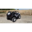 Kép 7/17 - Dakar JEEP 4X4 2 személyes elektromos kisautó 24 Volt piros színben