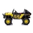 Kép 3/17 - Dakar JEEP 4X4 2 személyes elektromos kisautó 24 VOLT sárga színben