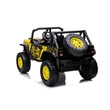 Kép 4/17 - Dakar JEEP 4X4 2 személyes elektromos kisautó 24 VOLT sárga színben