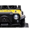 Kép 2/17 - Dakar JEEP 4X4 2 személyes elektromos kisautó 24 VOLT sárga színben