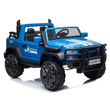 2 szemelyes elektromos kisauto gladiator jeep 24 volt kék 2x120W