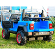 2 szemelyes elektromos kisauto gladiator jeep 24 volt kék 2x120W