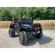 Kép 6/9 - MONSTER jeep 4X4 elektromos 2 személyes kisautó gumi kerekekkel fehér