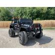 MONSTER jeep 4X4 elektromos 2 személyes kisautó gumi kerekekkel fehér