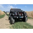 Kép 7/11 - MONSTER jeep 4X4 elektromos 2 személyes kisautó gumi kerekekkel fekete
