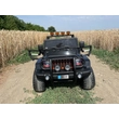 Kép 8/11 - MONSTER jeep 4X4 elektromos 2 személyes kisautó gumi kerekekkel fekete