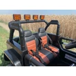 Kép 8/9 - MONSTER jeep 4X4 elektromos 2 személyes kisautó gumi kerekekkel fehér