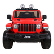 jeep wrangler rubicon elektromos gyerek kisautó kétszemélyes gumi kerékkel és bőrüléssel