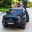 Kép 2/13 - 2 szemelyes elektromos kisauto ford super duty 24 volt fekete