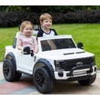 Kép 2/11 - 2 szemelyes elektromos kisauto ford super duty 24 volt fehér