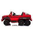 Kép 4/18 - 1+1 személyes Mercedes g63 6x6 elektromos terepjaró kisautó