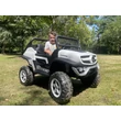 Kép 7/11 - nagyméretű elektromos kétszemélyes mercedes unimog terepjáró gyerekeknek