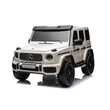 Kép 1/11 - Mercedes G class kétszemélyes elektromos kisautó gyerekeknek nyitható ajtóval
