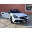  benz slc 300 elektromos kisautó gyerekeknek 3 színben bőrüléssel
