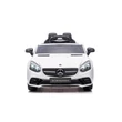 Kép 3/15 - mercedes benz slc 300 elektromos kisauto gyerekeknek feher szinben bor ulessel