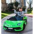 2 szemelyes elektromos kisautó gyerekeknek LAMBORGHINI Aventador 12 Volt