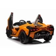 Kép 7/15 - 2 személyes elektromos kisautó gyerekeknek LAMBORGHINI Sian 4x4 12 Volt narancssárga