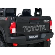 Kép 6/12 - Toyota Hilux elektromos 2 személyes pick up gyerekeknek fekete jatekflotta