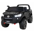 Kép 3/12 - Toyota Hilux elektromos 2 személyes pick up gyerekeknek fekete jatekflotta