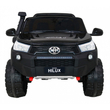 Toyota Hilux elektromos 2 személyes pick up gyerekeknek fekete jatekflotta