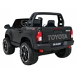 Kép 8/12 - Toyota Hilux elektromos 2 személyes pick up gyerekeknek fekete jatekflotta