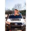 Toyota Hilux elektromos 2 személyes pick up gyerekeknek fehér