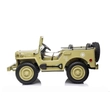 Kép 3/18 - USA ARMY 4x4 Jeep 3 személyes elektromos kisautó bőrüléssel és gumi kerékkel