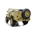 Kép 6/18 - USA ARMY 4x4 Jeep 3 személyes elektromos kisautó bőrüléssel és gumi kerékkel