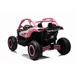 Kép 20/21 - CAN-AM Maverick homokfutó 4x4 elektromos 2 személyes kisautó 2.4 GHZ pink