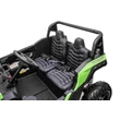 Kép 9/19 - UTV XXL 24 Voltos 2 személyes homokfutó 180W gyerekeknek zöld