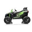 Kép 2/19 - UTV XXL 24 Voltos 2 személyes homokfutó 180W gyerekeknek zöld