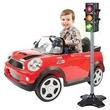Kép 4/5 - kiegészítők elektromos gyermek járművekhez közlekedési lámpa